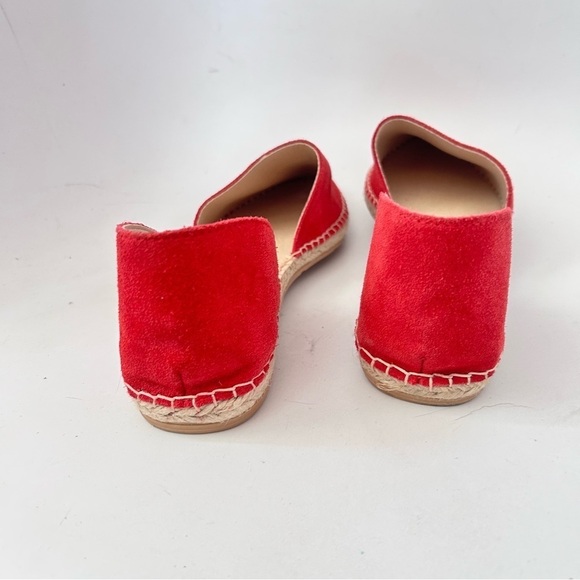 MACARENA Iris Red Suede Espadrille Flat Size 40 / us 9.5 NWOB - Picture 9 of 12